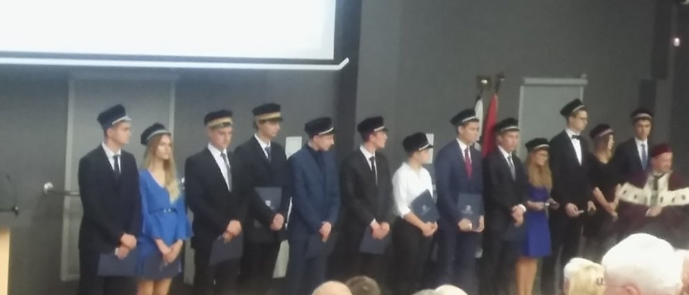 Grzegorz Czerniecki wyróżniony podczas inauguracji roku akademickiego 2017/2018 na Politechnice Krakowskiej