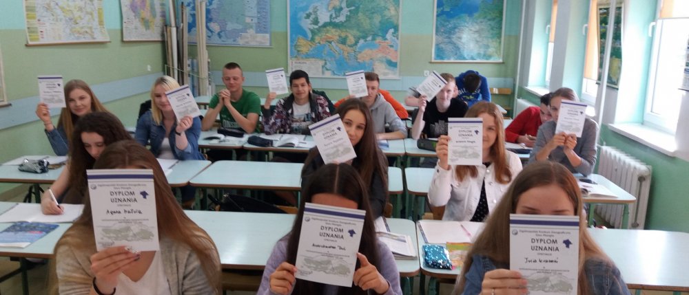 VI edycja Ogólnopolskiego Konkursu Geograficznego GEOPLANETA-PLUS