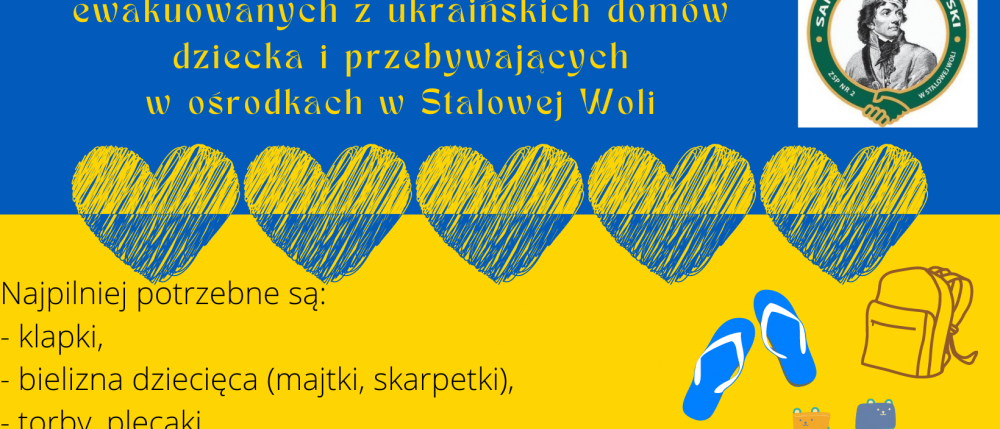 Zbiórka SU dla dzieci z Ukrainy