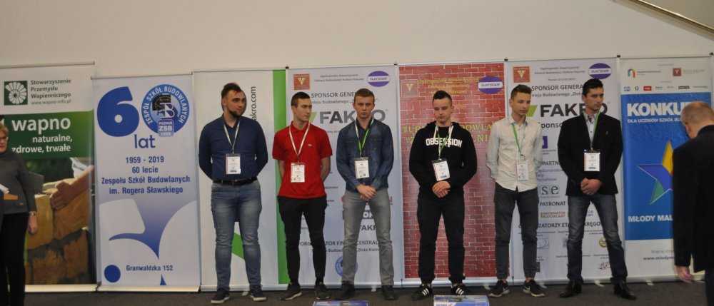Finaliści Turnieju Budowlanego ?Złota Kielnia?