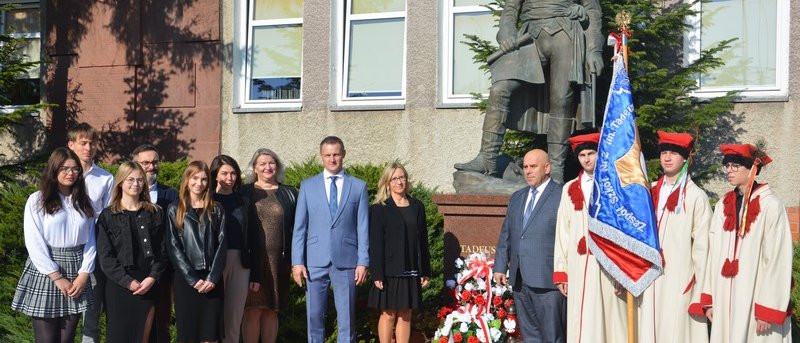 Uczczenie 205. Rocznicy śmierci Patrona szkoły