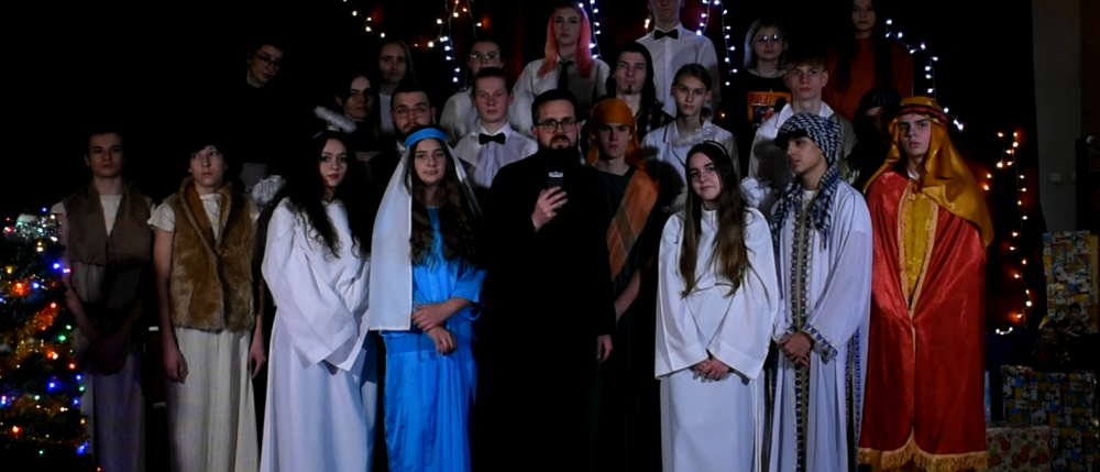 Jasełka w wykonaniu uczniów naszej szkoły