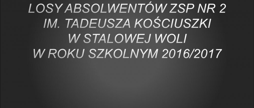 Absolwenci 2016/2017