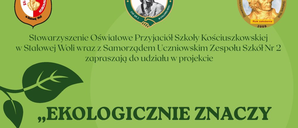 Projekt Ekologicznie znaczy praktycznie