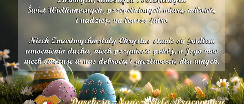 Życzenia Wielkanocne 