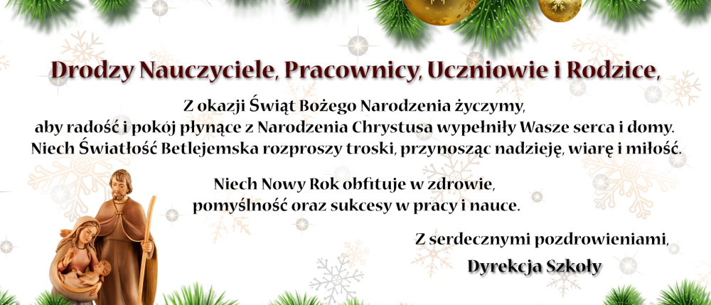 Życzenia Bożonarodzeniowe