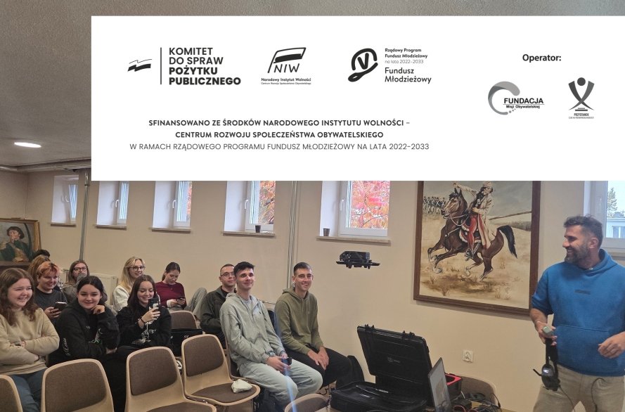 Warsztaty z produkcji materiałów wideo – młodzież rozwija kompetencje medialne w ramach „Akademii Liderów Medialnych”