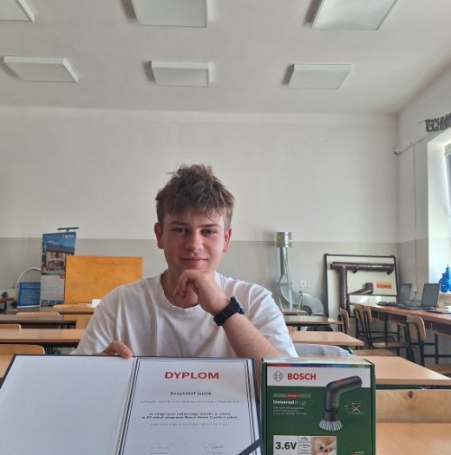 Podsumowanie udziału szkoły w projekcie edukacyjnym „Bosch Home Comfort szkoli”