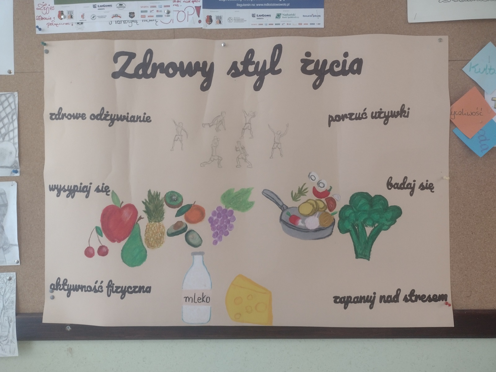 Plakat nr 1 - Zdrowy Styl Życia