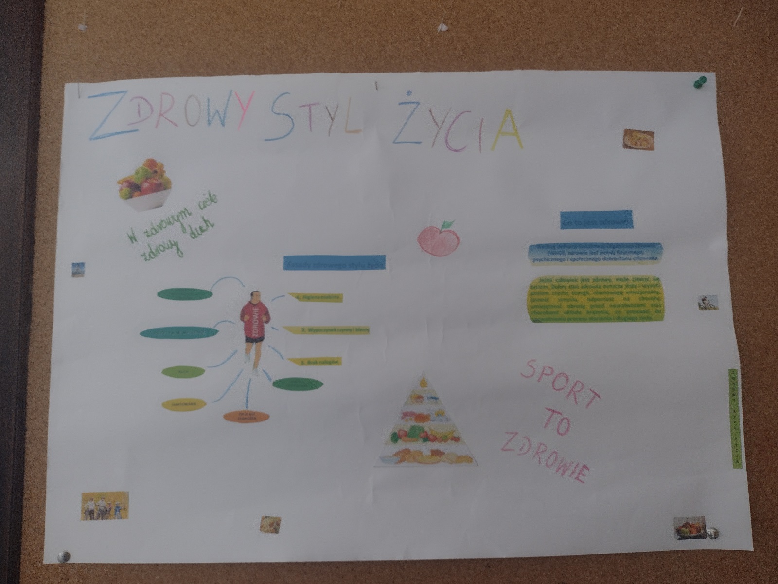 Plakat nr 3 - Zdrowy Styl Życia