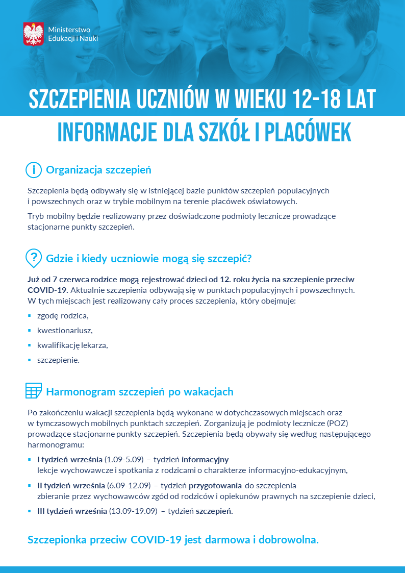 plakat informacyjny